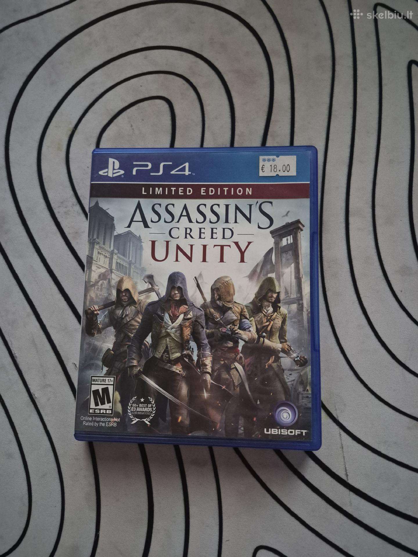 Ps4 zaidimas Assassins Creed Unity