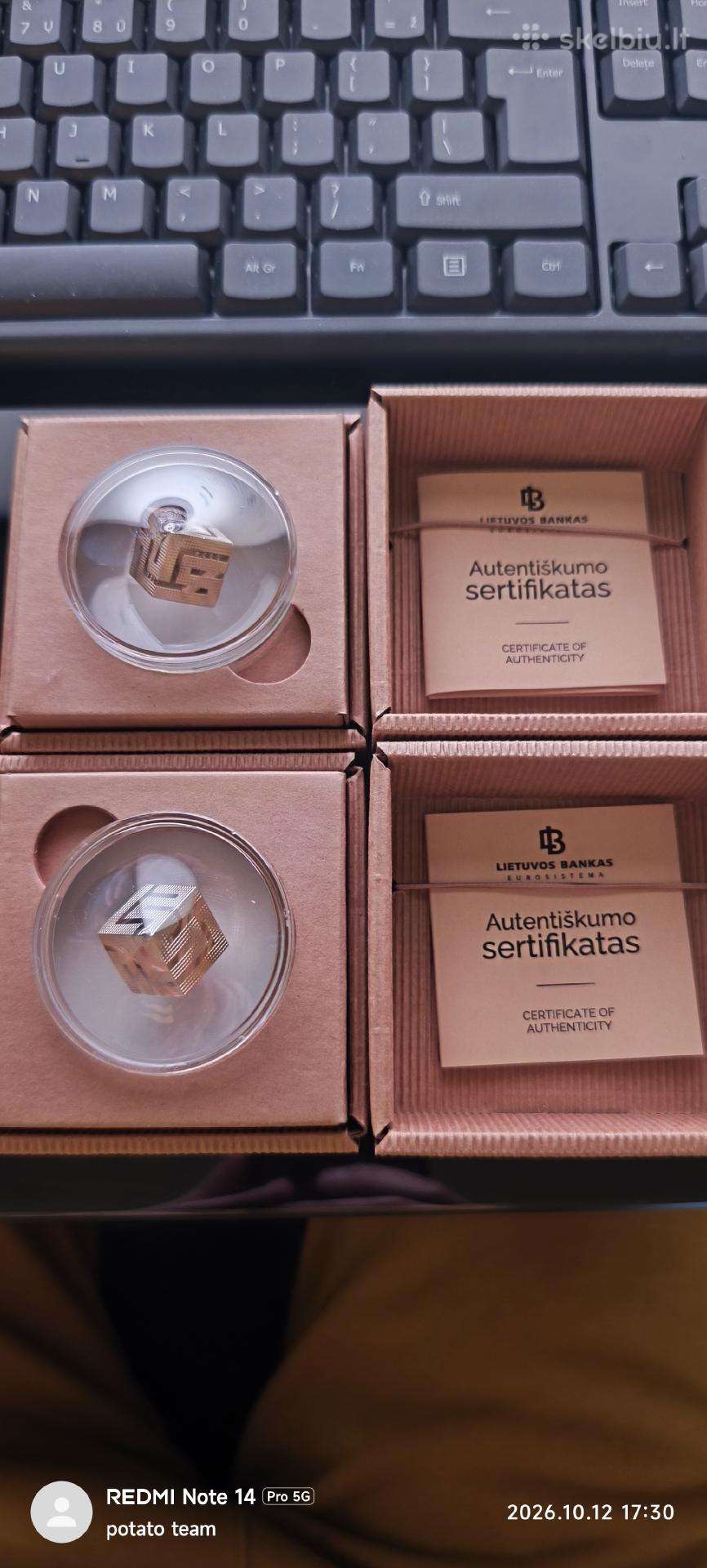 20€ Moneta, skirta dirbtiniam intelektui