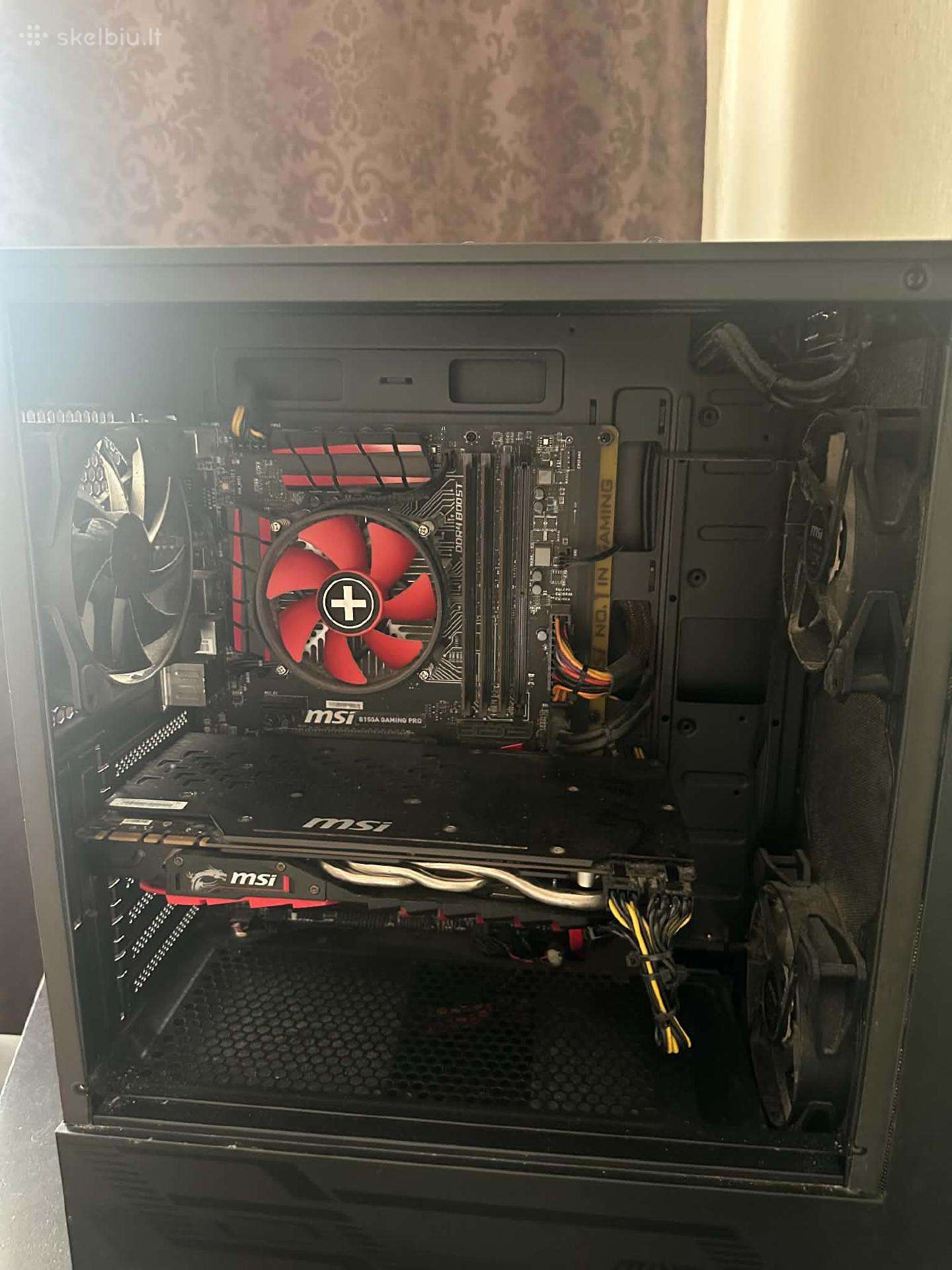Žaidimų kompiuteris Gtx 1070 8gb / i7-6700
