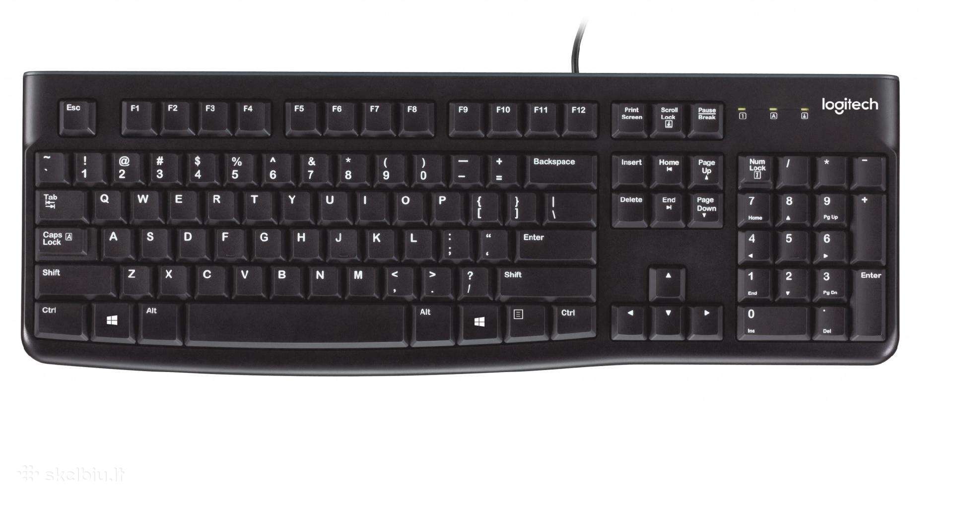 Logitech K-120 (en/LT ; Usb) (siuntimas)