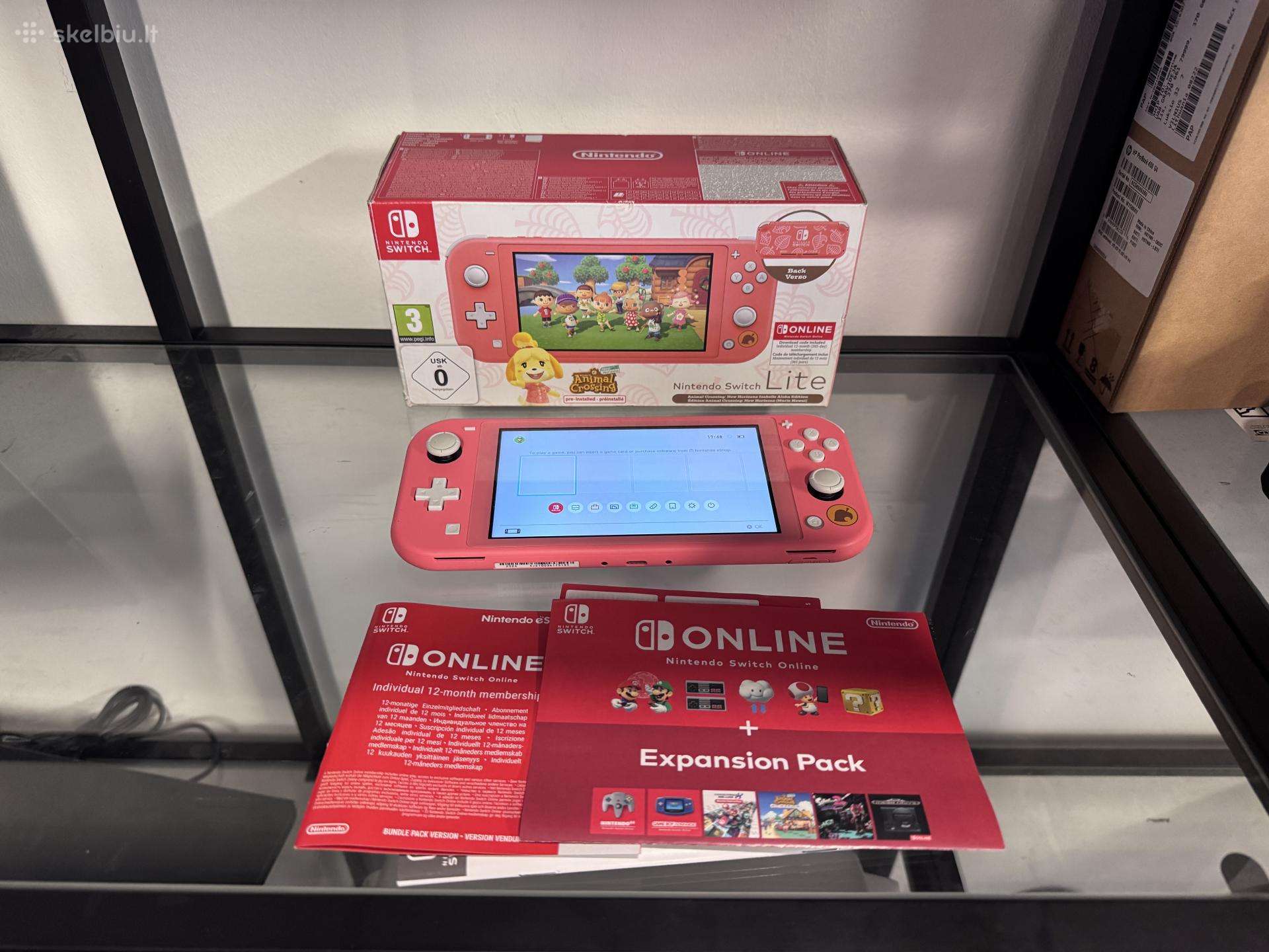 Nintendo Switch Lite 32gb Animal Crossing edition