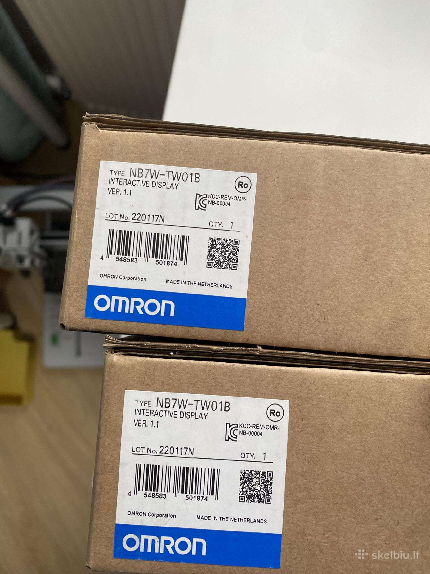 Omron Nb7w-tw01b – 7" Industrial Hmi Touchscreen