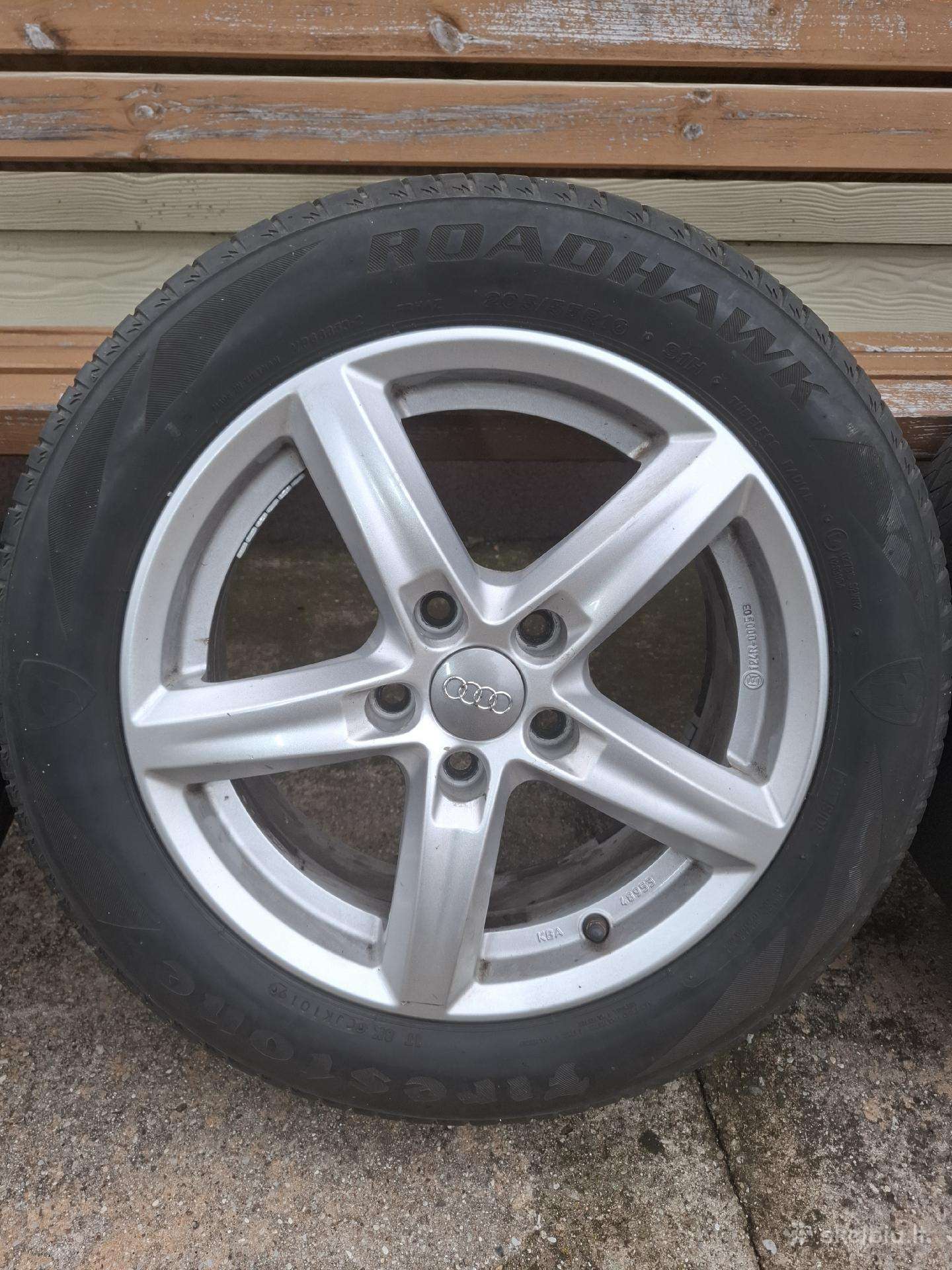 R16 5x112 ratai Audi / VW su Firestone padangomis