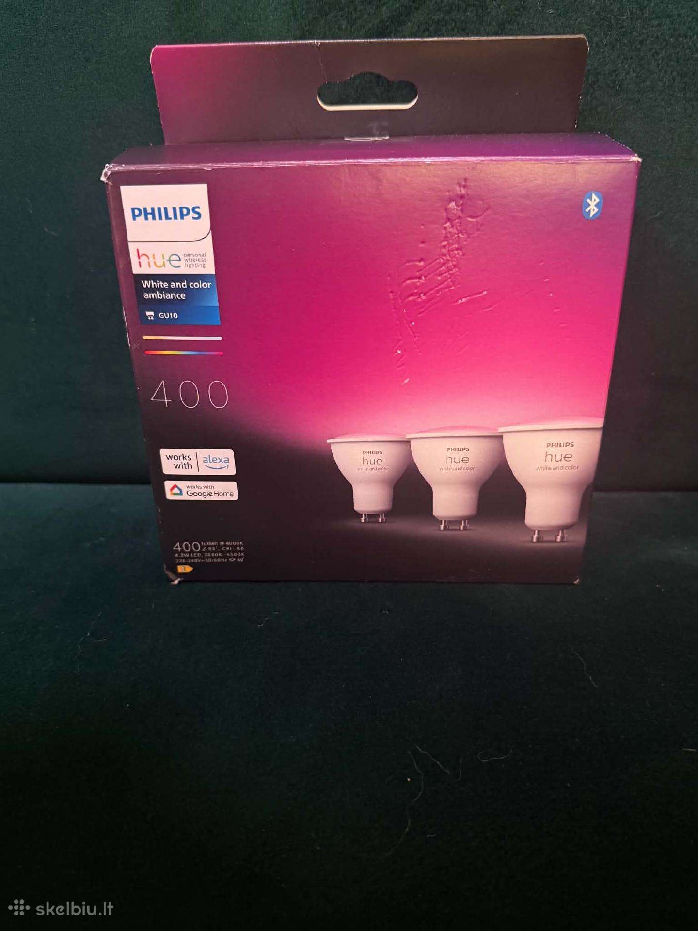 Naujos Philips Hue White and Color LED lemputės