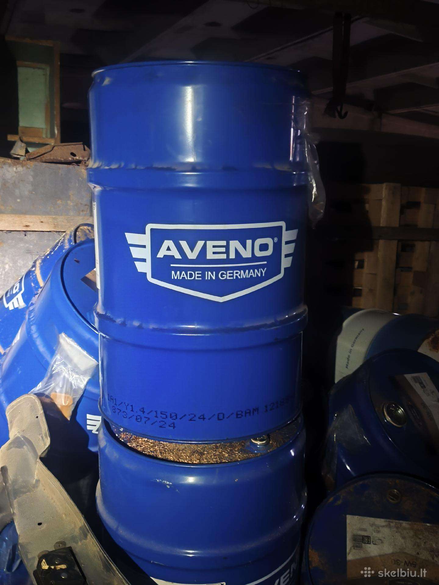 Metalinės statinės 60ltr