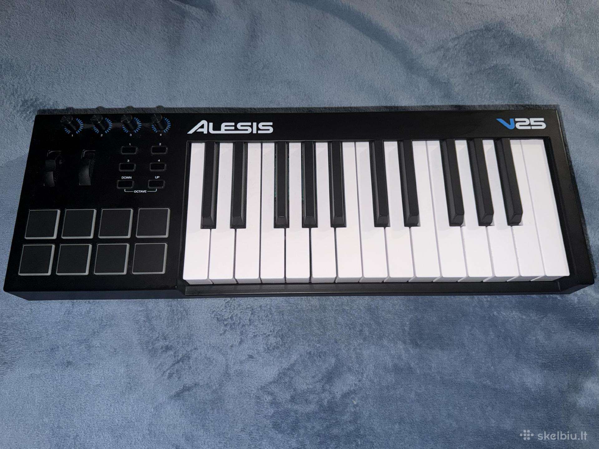 Midi klaviatūrų valdiklis Alesis V25