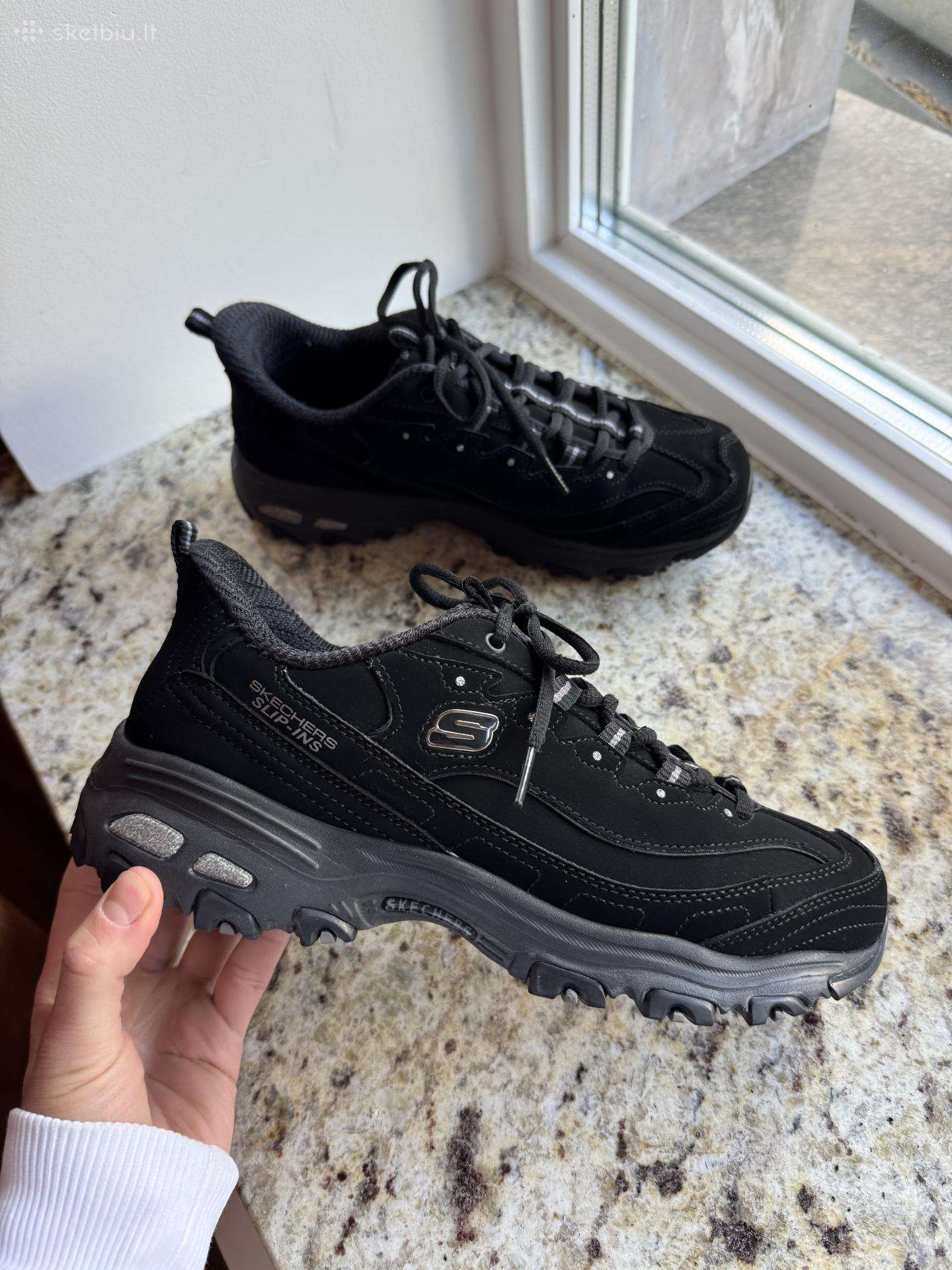 Sketchers juodi moteriški kedai 38 dydis