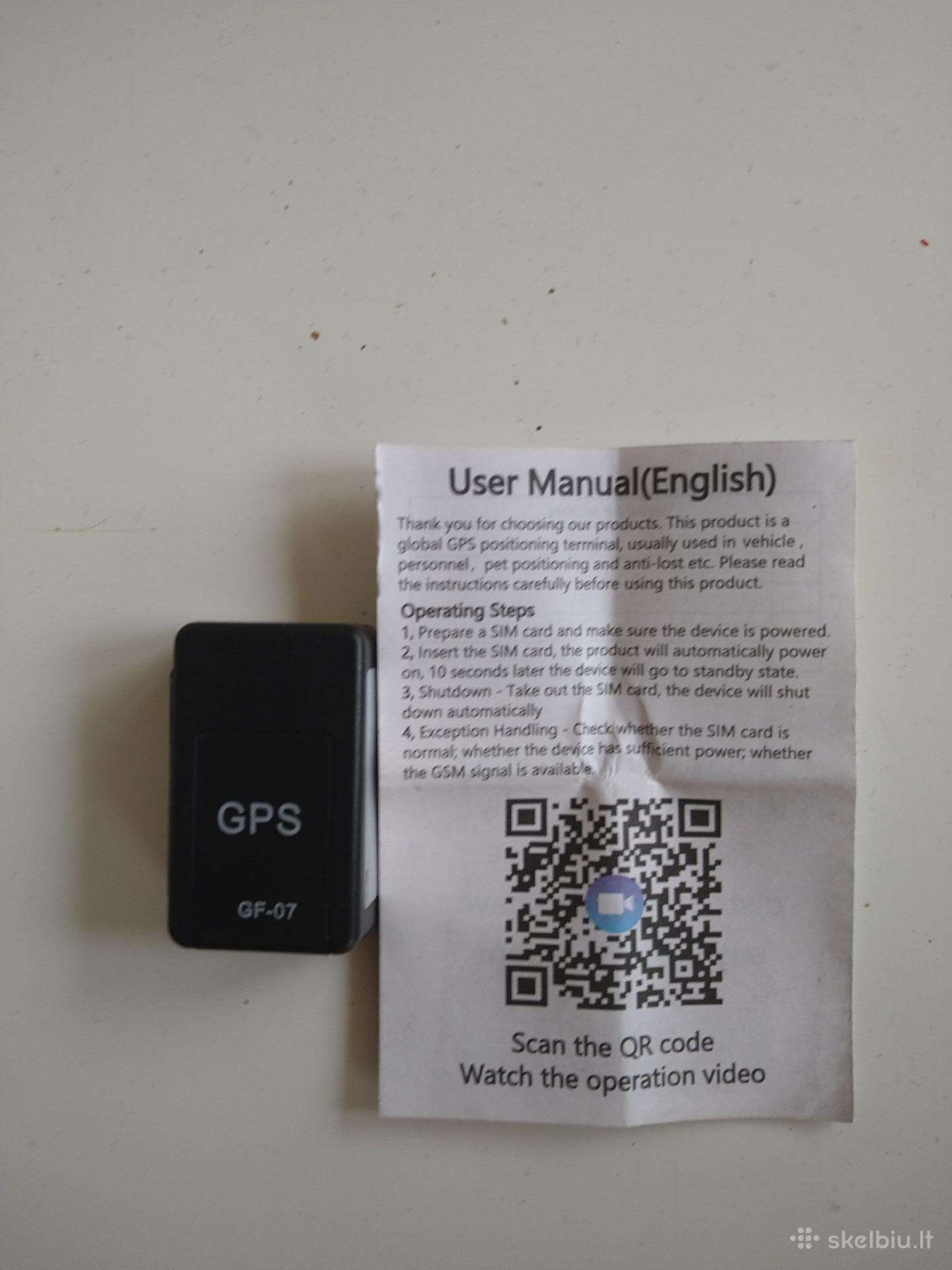 Parduodu GPS sekikly