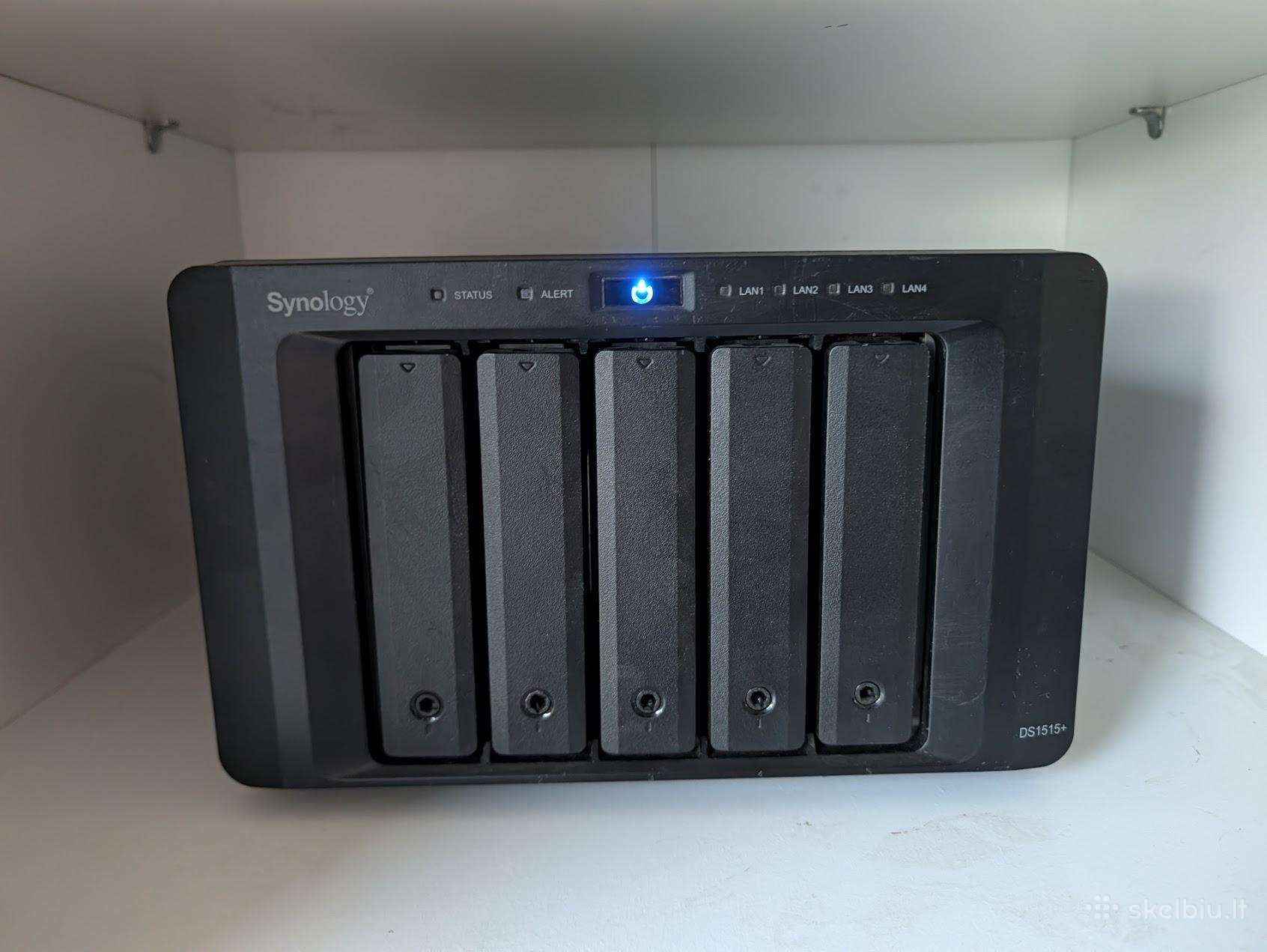 Synology Ds1515+. 40tb (5x8tb) Seagate Baracuda