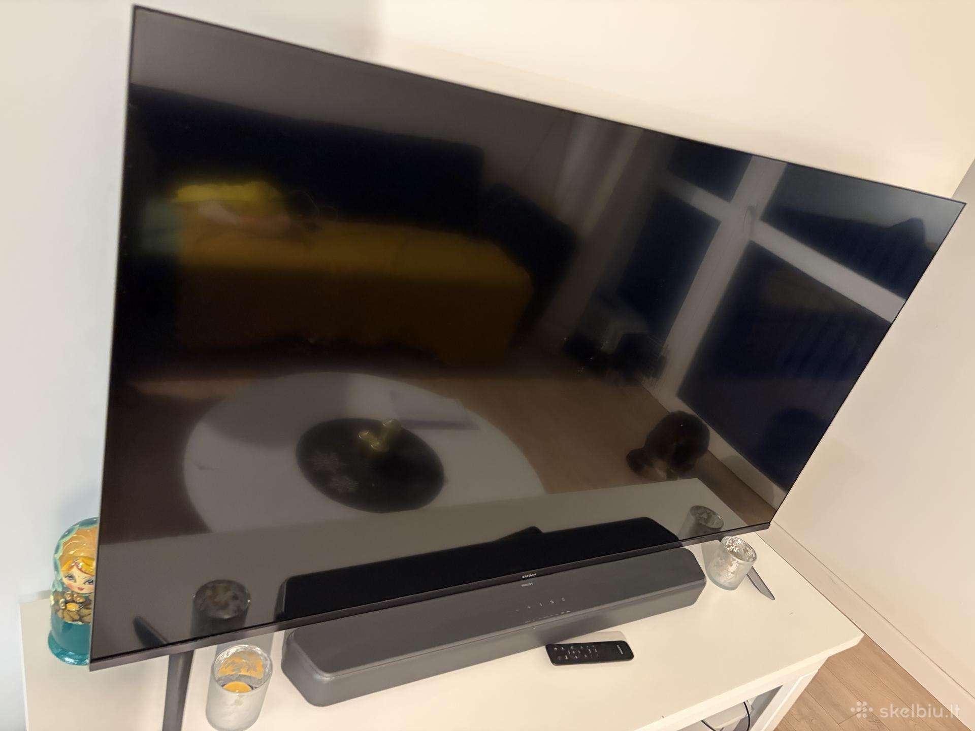 55" Xiaomi 4k TV + galinga Philips garso sistema