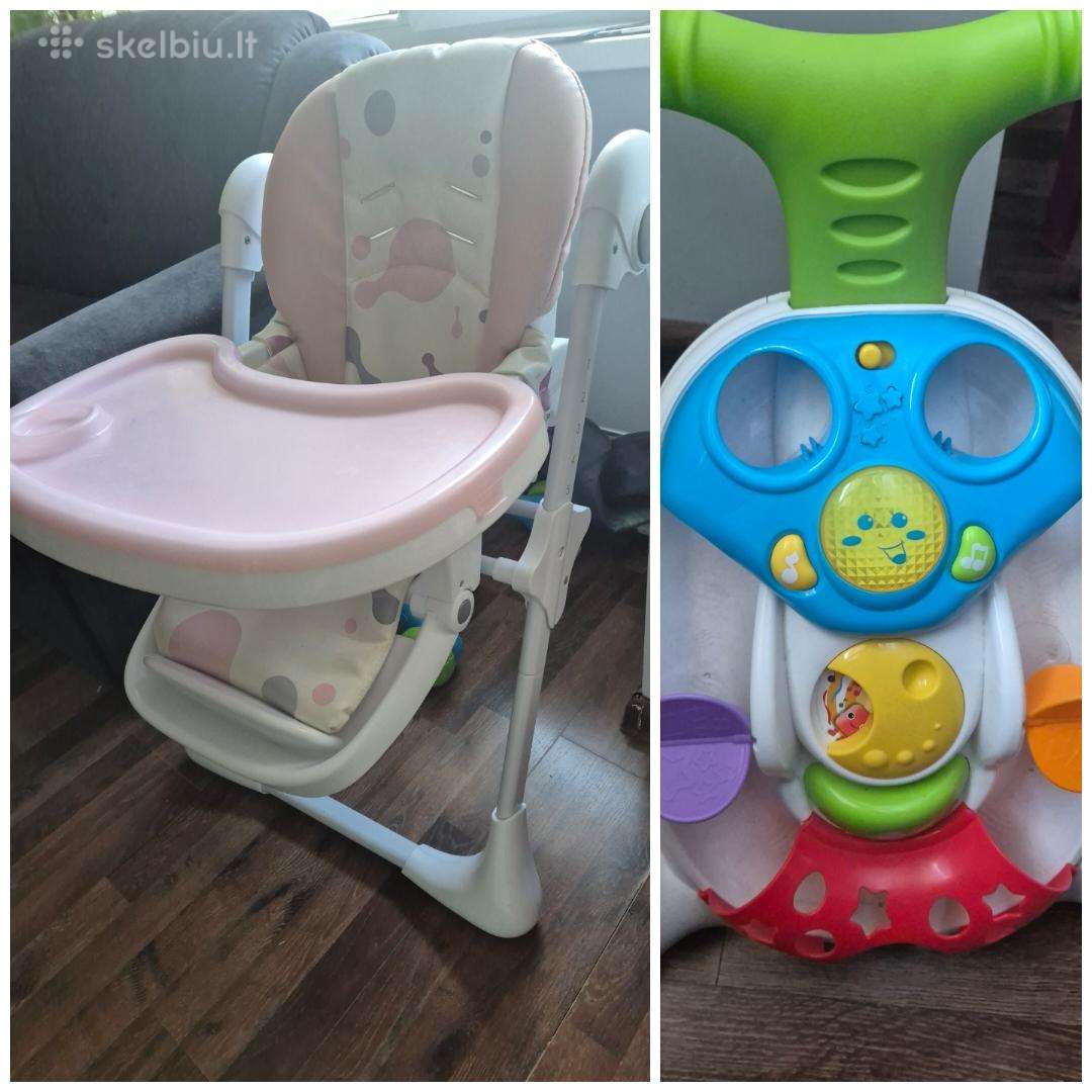 Maitinimo kėdutė Kinderkraft,stumdukas dovanų