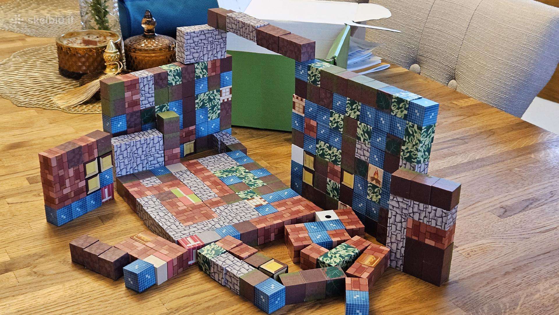 300 vnt. didžiulis magnetinių Minecraft nauja