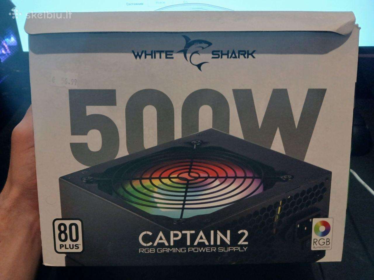 White Shark Captain 3 (500 W) + 80 W