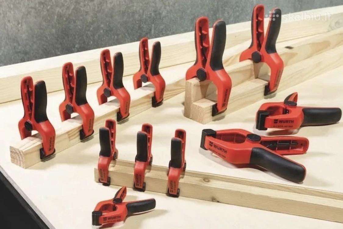 Wurth spaustuvai 12vnt.