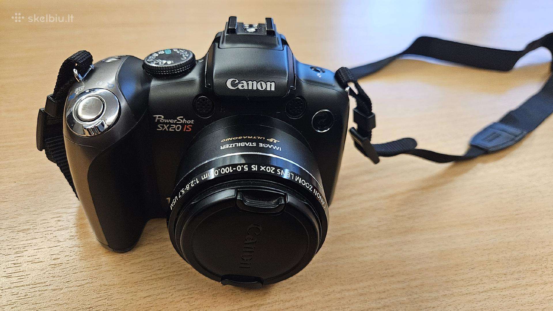 Idealios būklės Canon Powershot Sx20 Is
