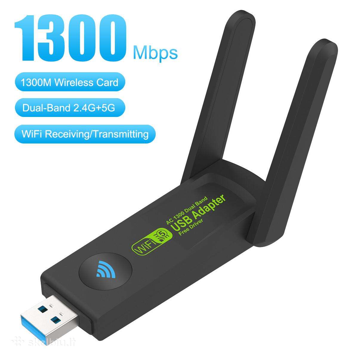 Parduodu Usb „wi-fi“ adapterius Ac1300"