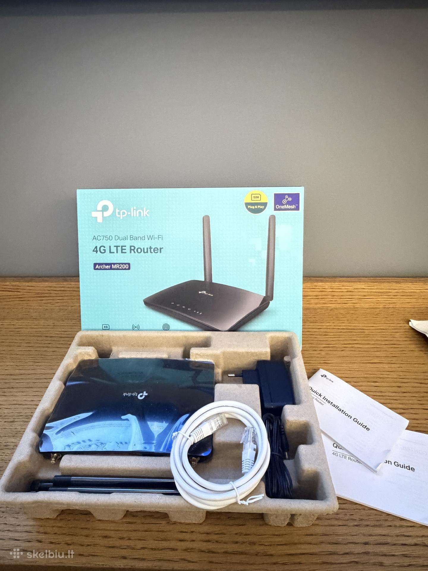 Maršrutizatorius Tp-link Archer Mr200 4G