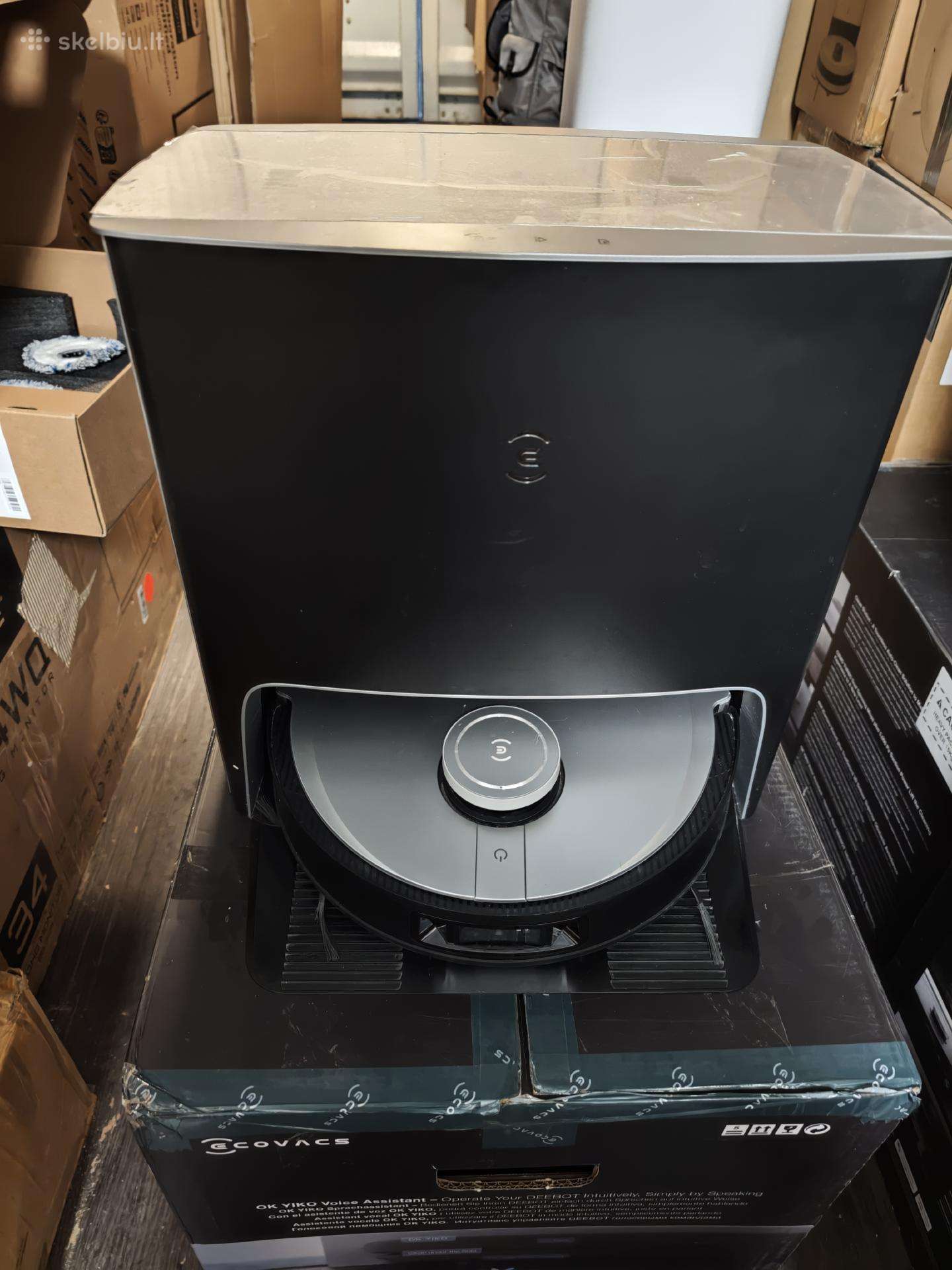 Ecovacs x1 turbo dulkių siurblys robotas
