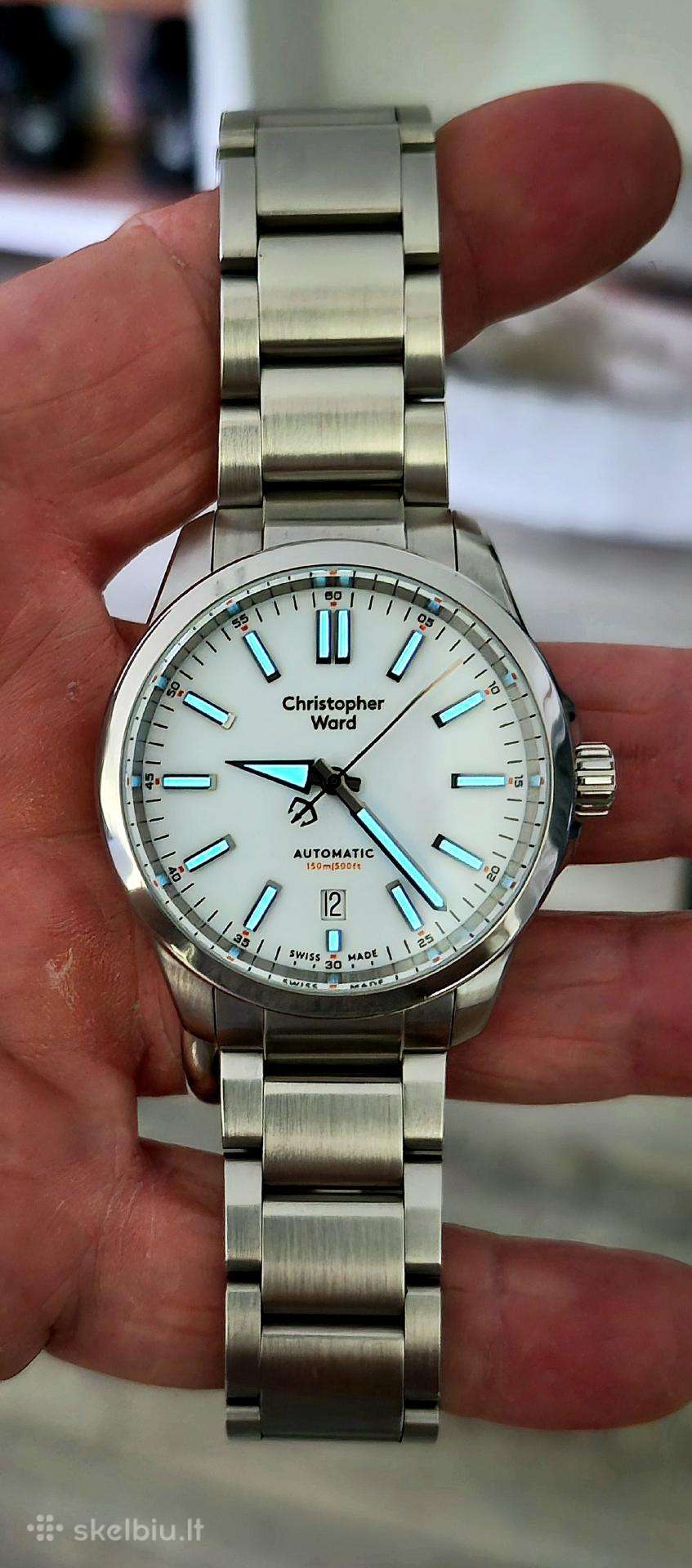 Christopher Ward. Automatinis. 39mm.