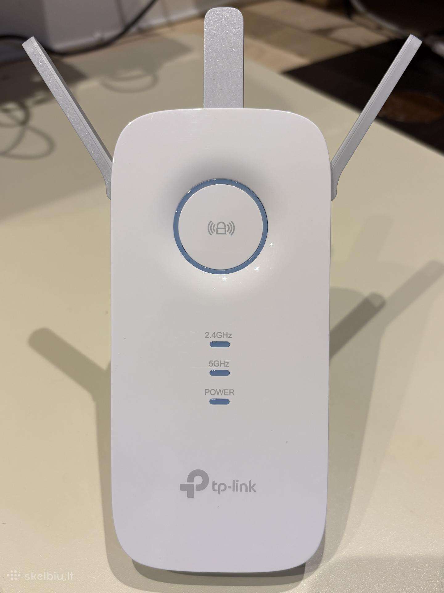 Tp-link Re450 WiFi signalo stiprintuvas