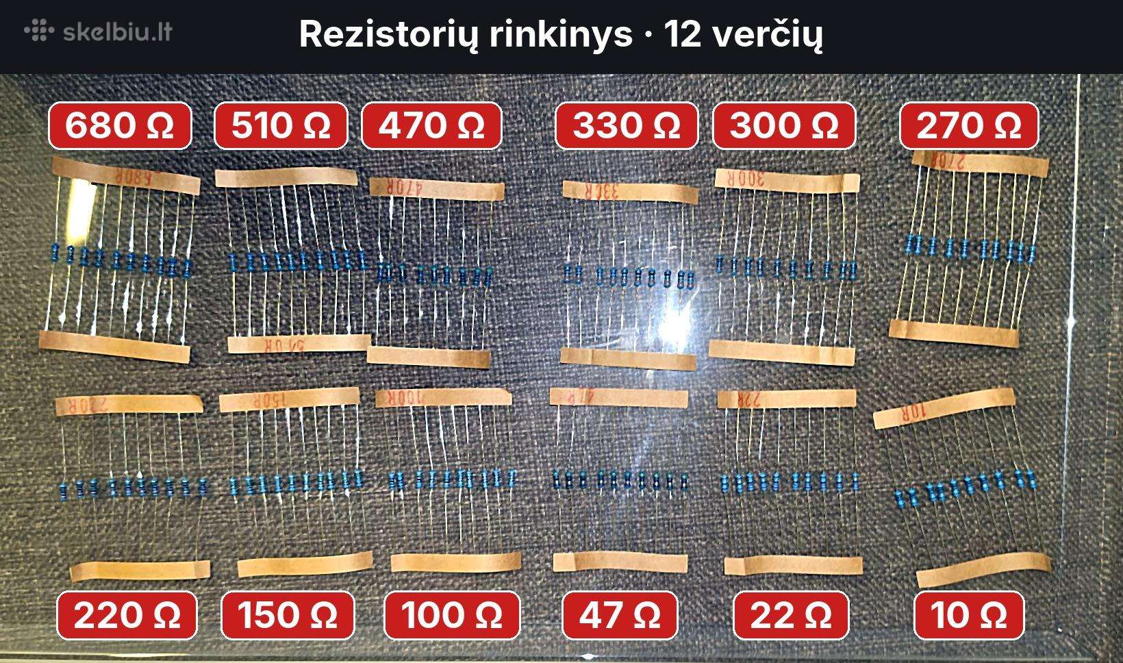 Rezistoriai elektronika