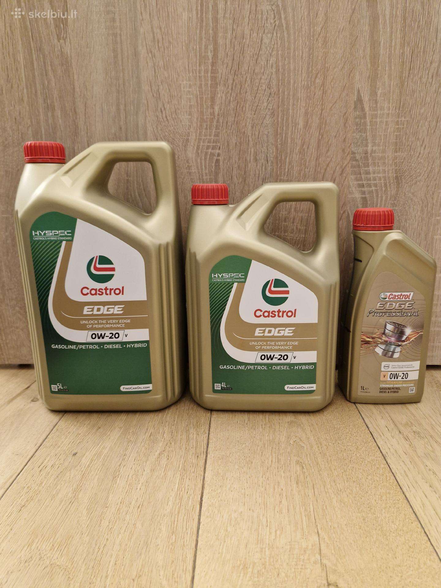 Originali alyva Castrol 0w20 V