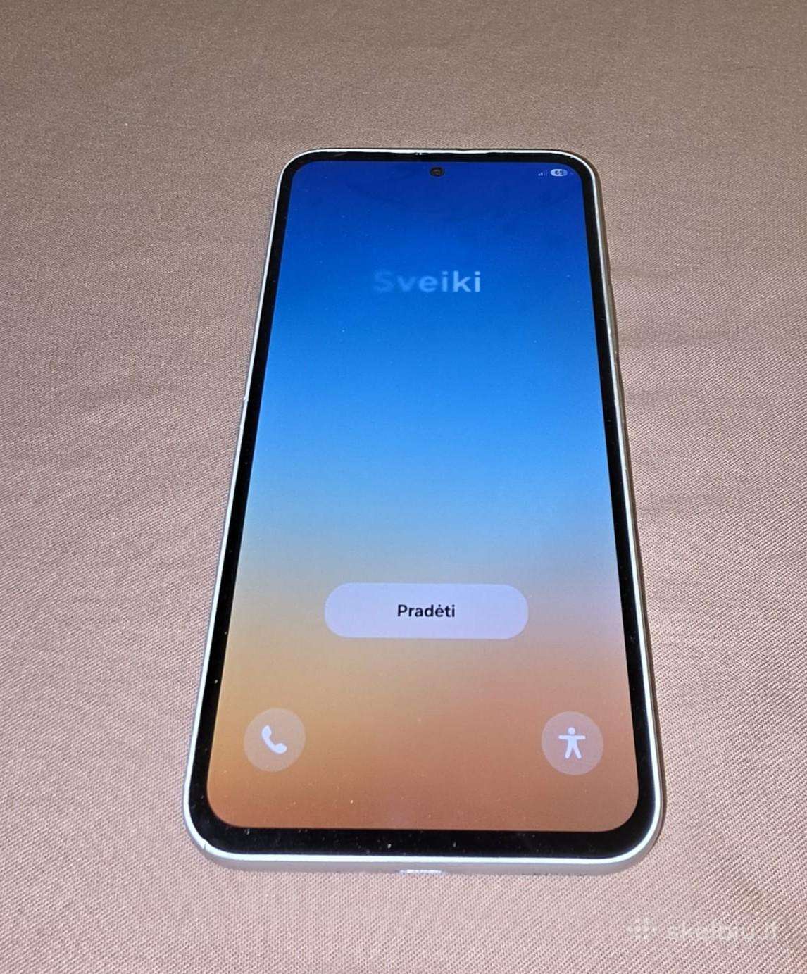 Samsung A54 128gb Baltas
