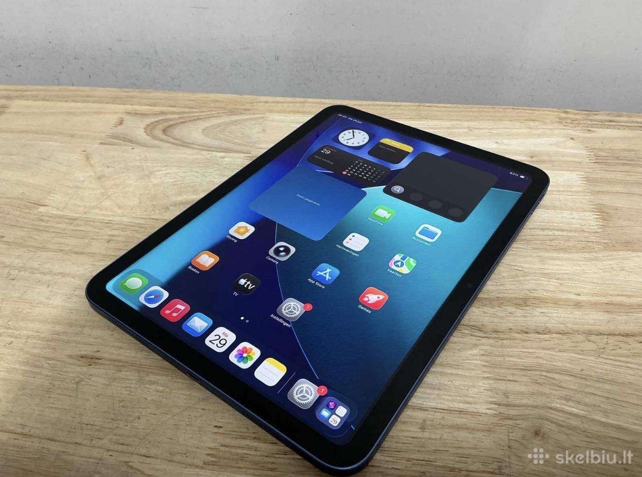 Apple iPad 11 (A16), 128 GB, 2025 m. mėlynas