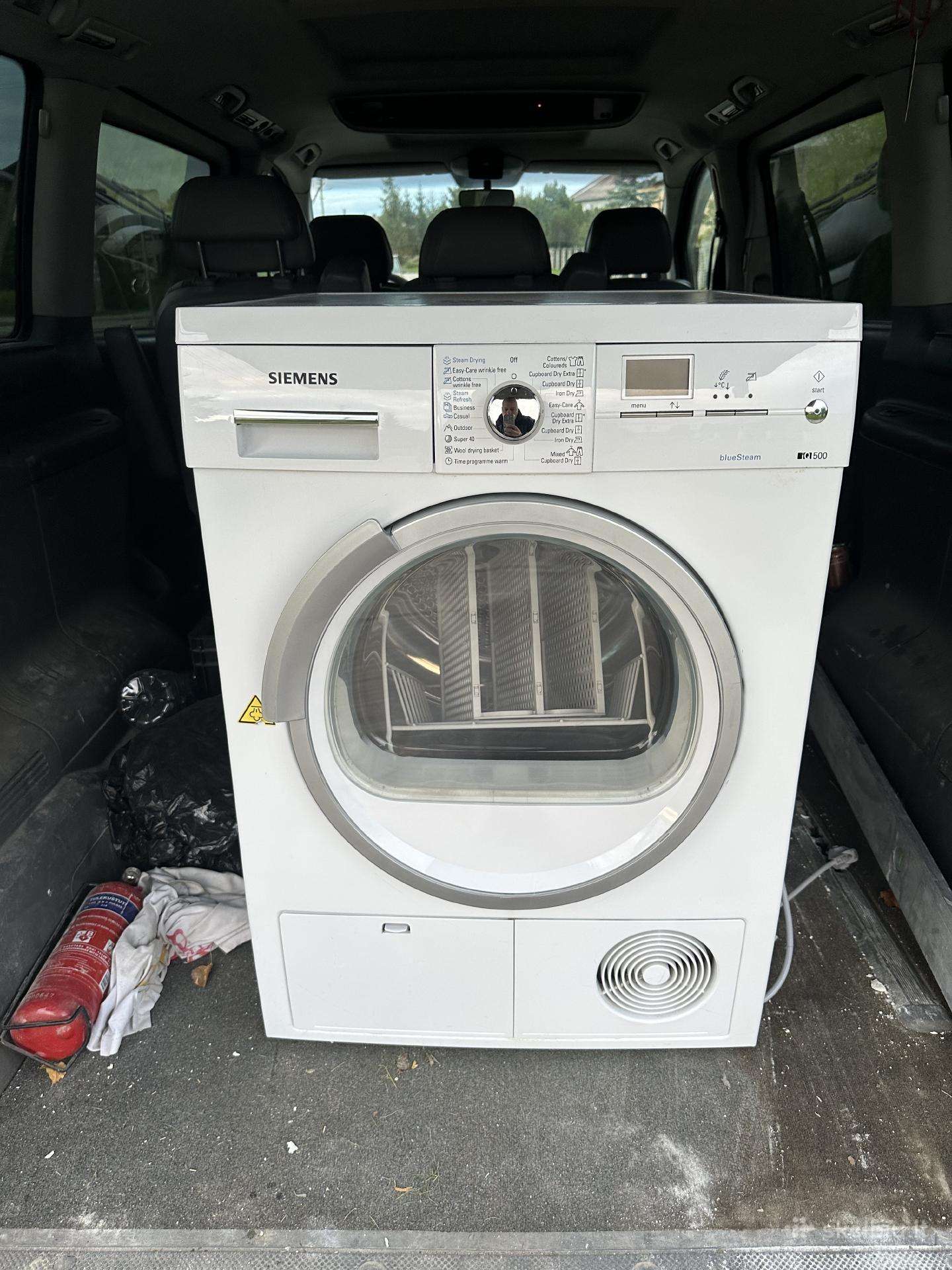 Siemens iq500 Bluesteam džiovyklė su krepšiu batam