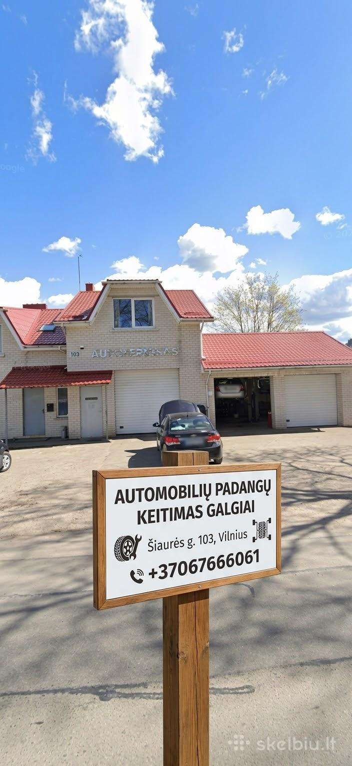 Automobiliu padangu keitimas Galgiai Šiaures 3