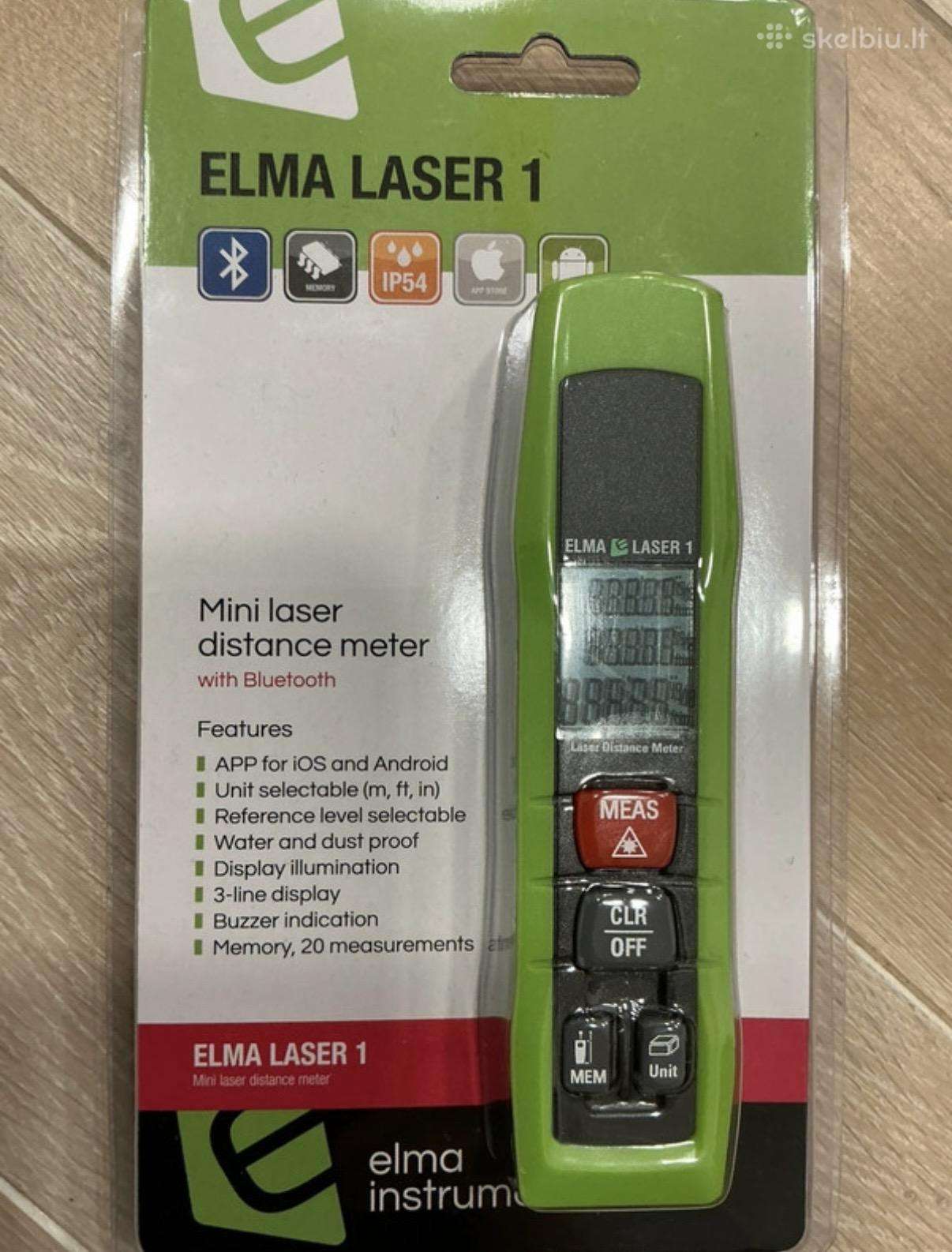 Elma Laser 1 atstumo matuoklis su bluetooth