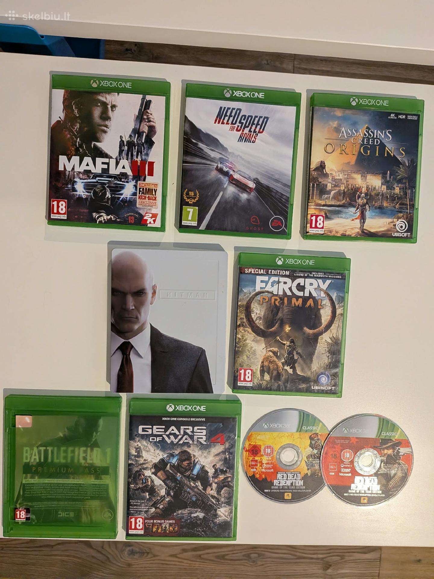 5-14 Eur Xbox One Nfs Mafia III Assassins Creed.
