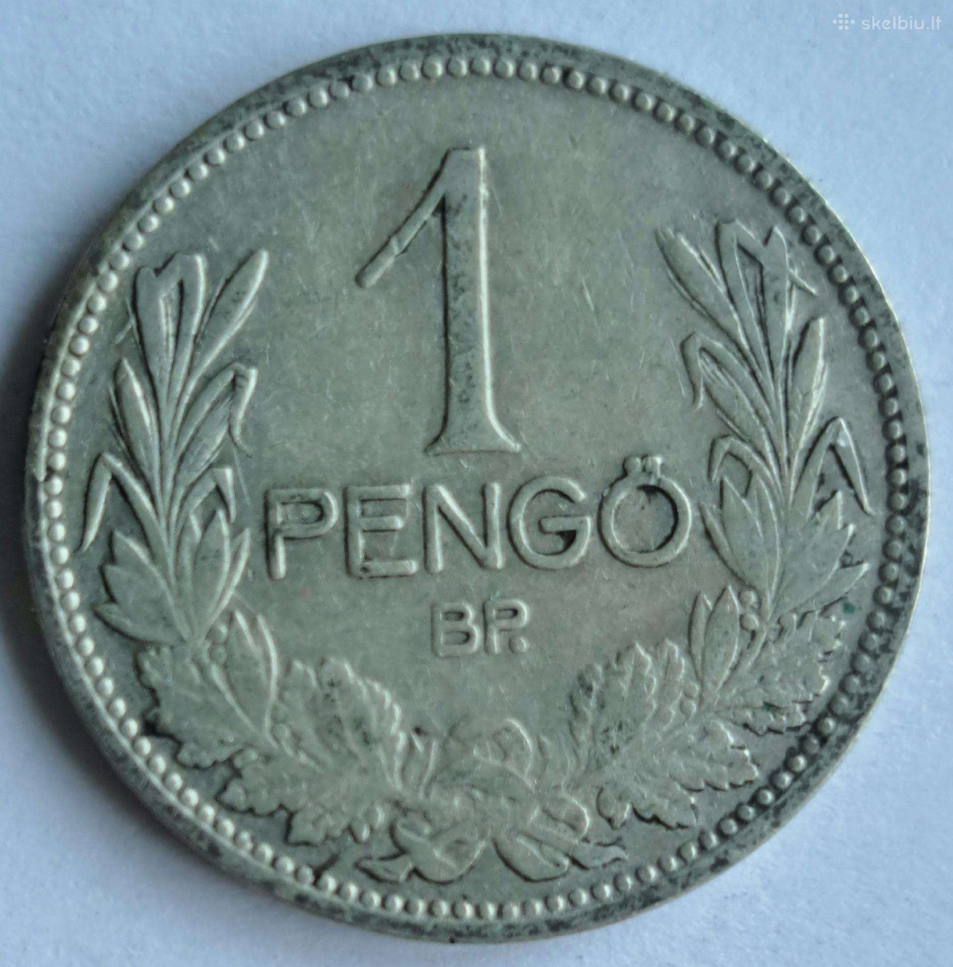 1927 Vengrija 1 pengė