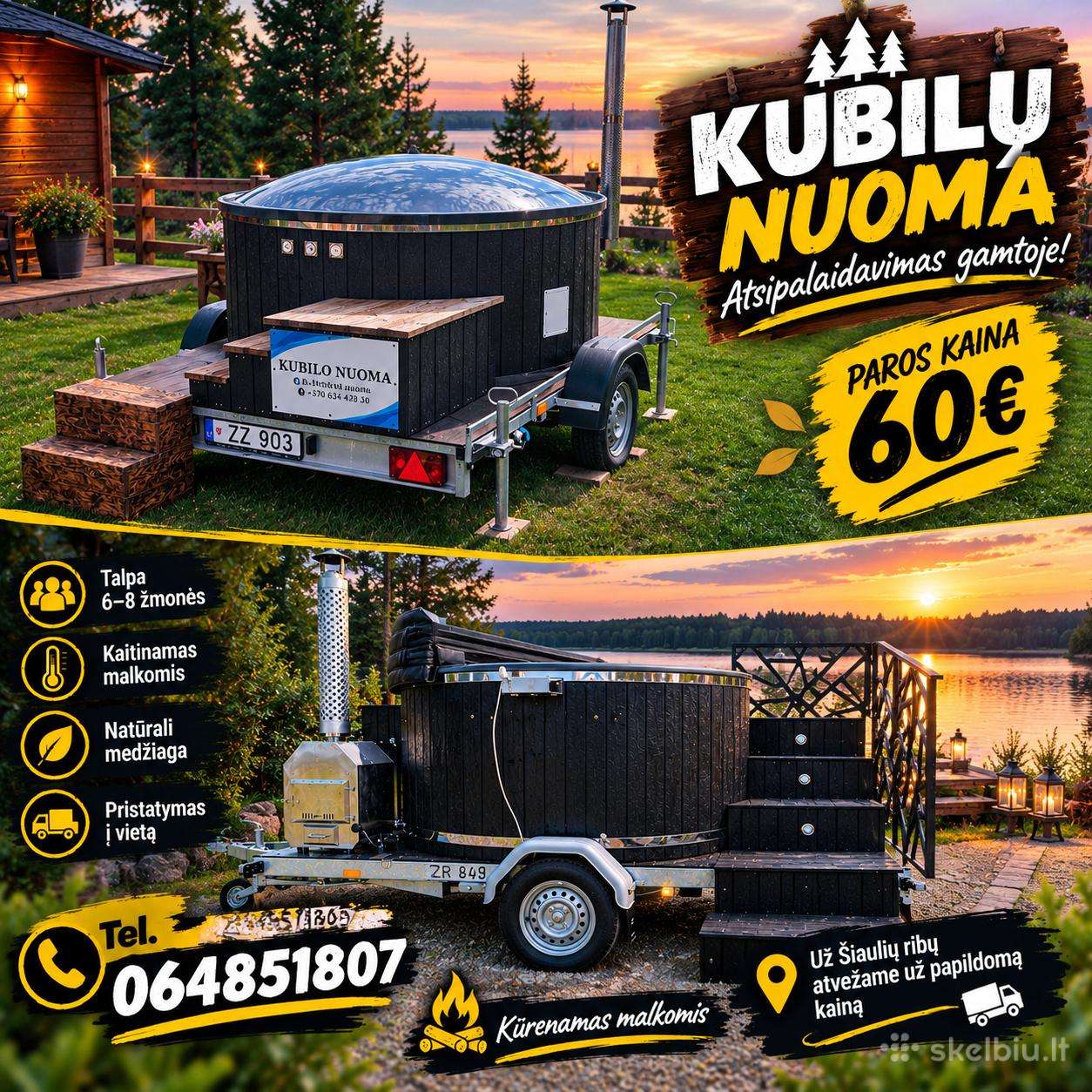 Kubilo nuoma