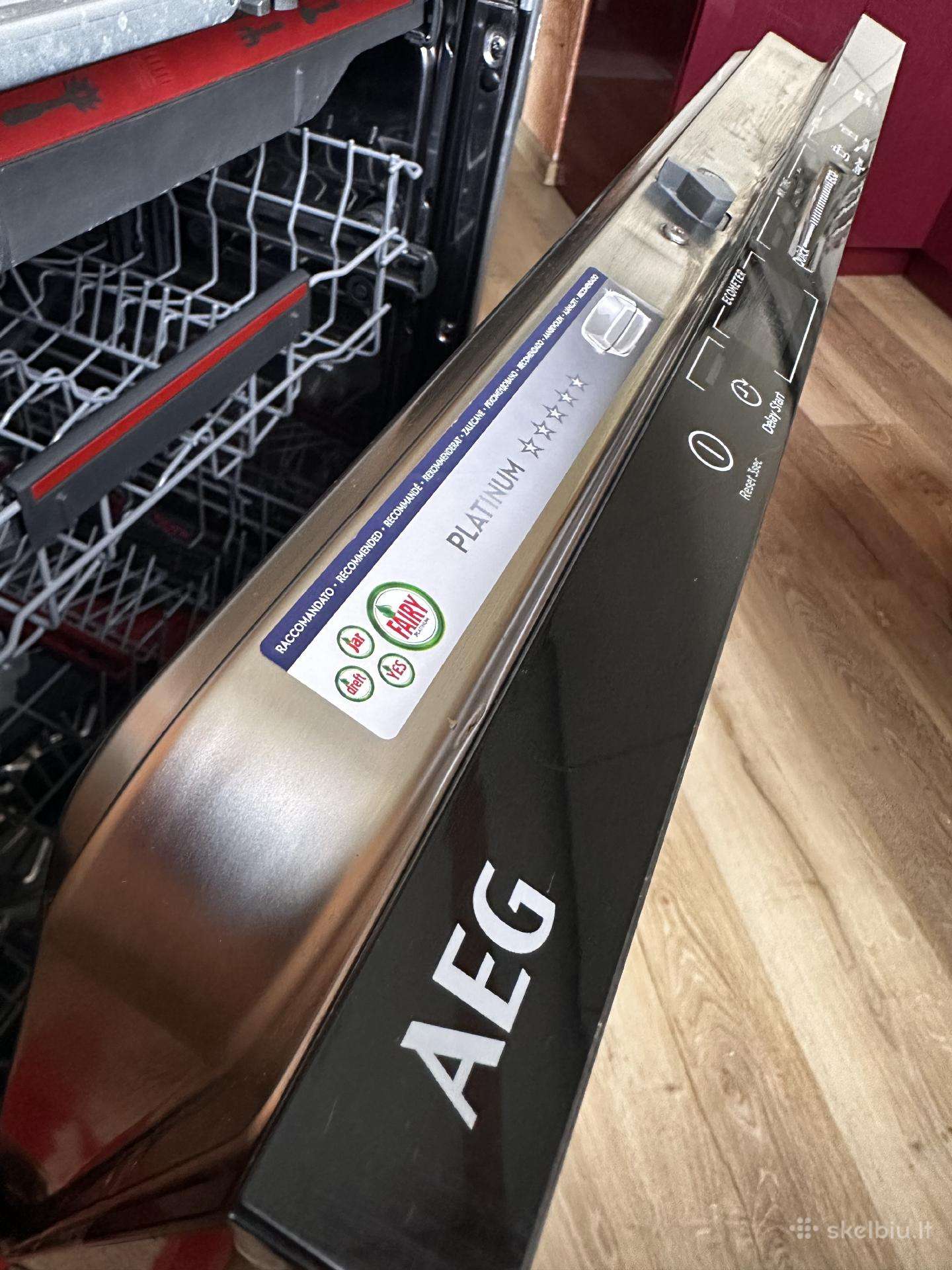 Aeg Fsb53927z įmontuojamą indaplovė
