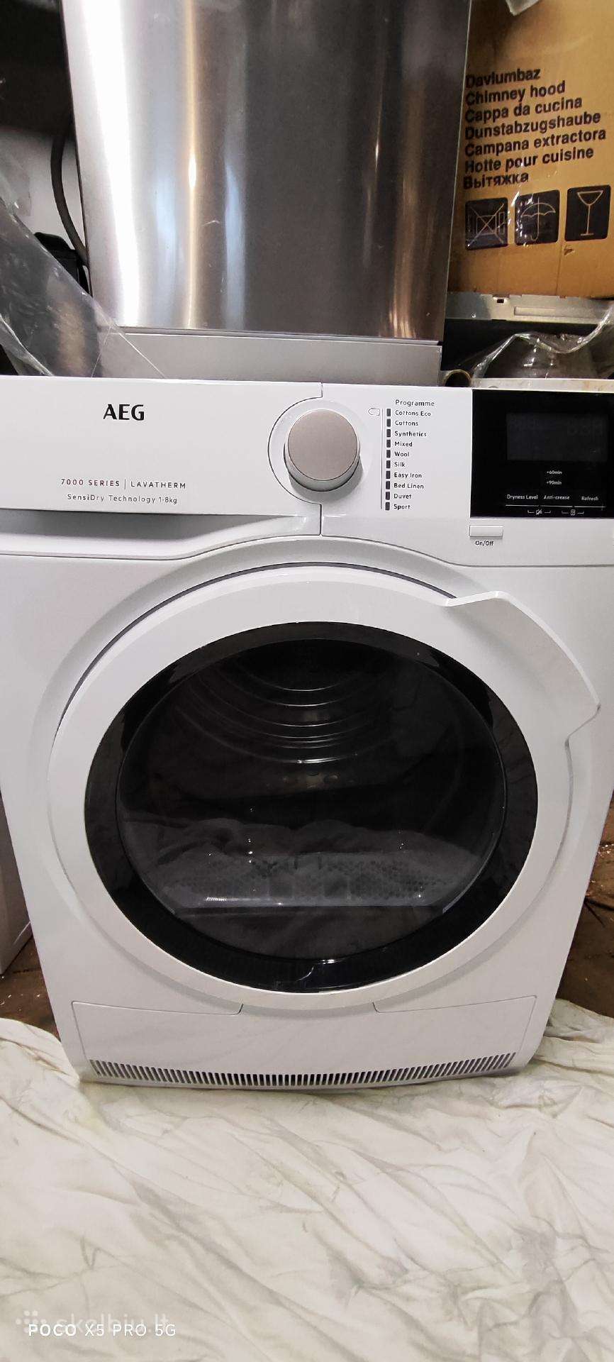 Aeg T7den843g 8kg Su Silumos Siurbliu