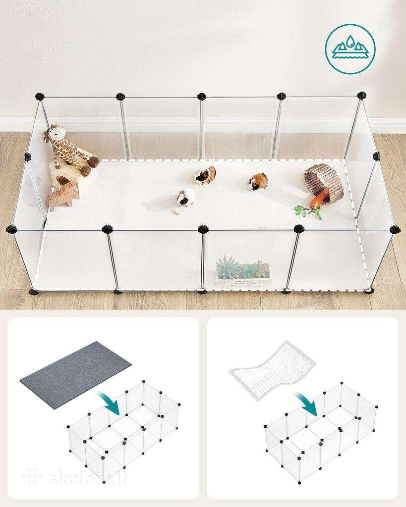 Modulinis aptvaras dekoratyviniams gyvūnams.