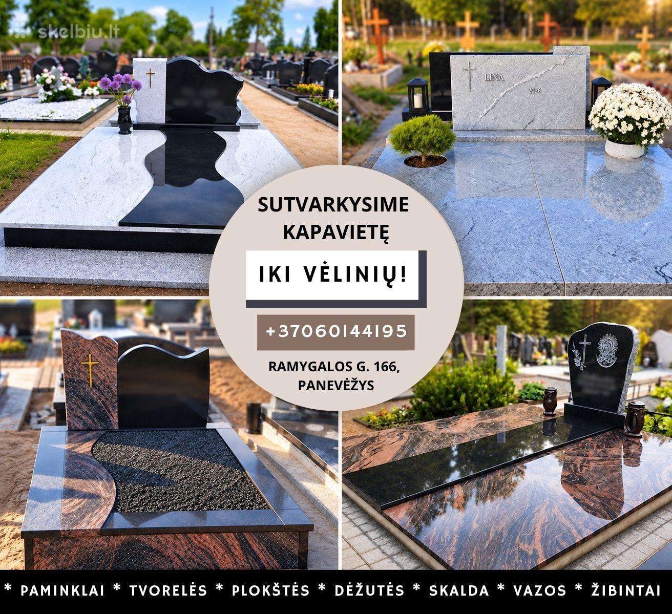 Kapaviečių tvarkymas Panevėžyje