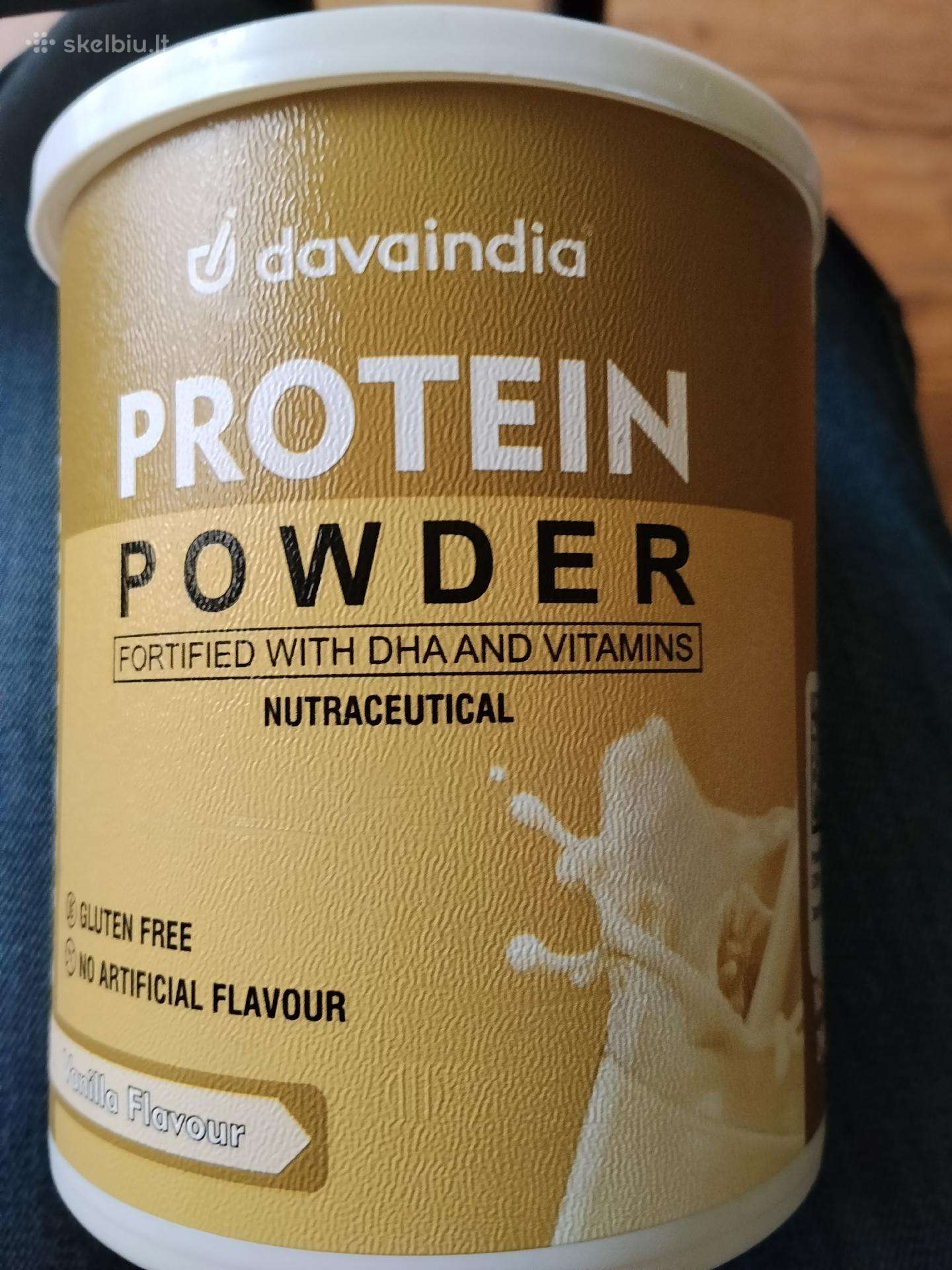 Proteino milteliai vaniliniai