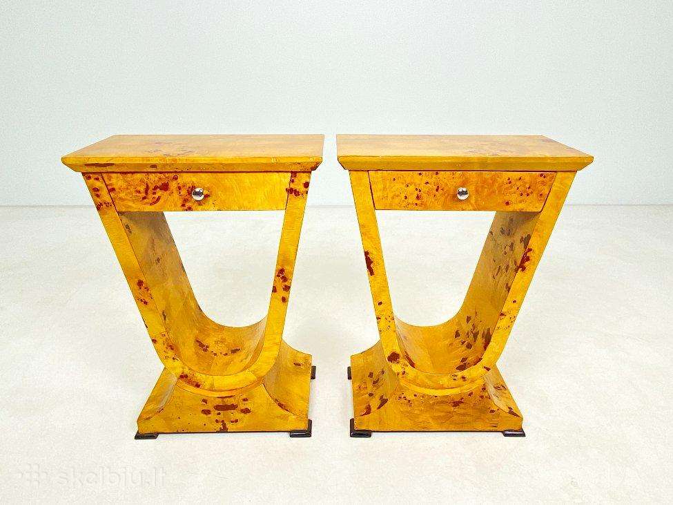 Art deco stiliaus spintelės 2 vnt. Komplektas