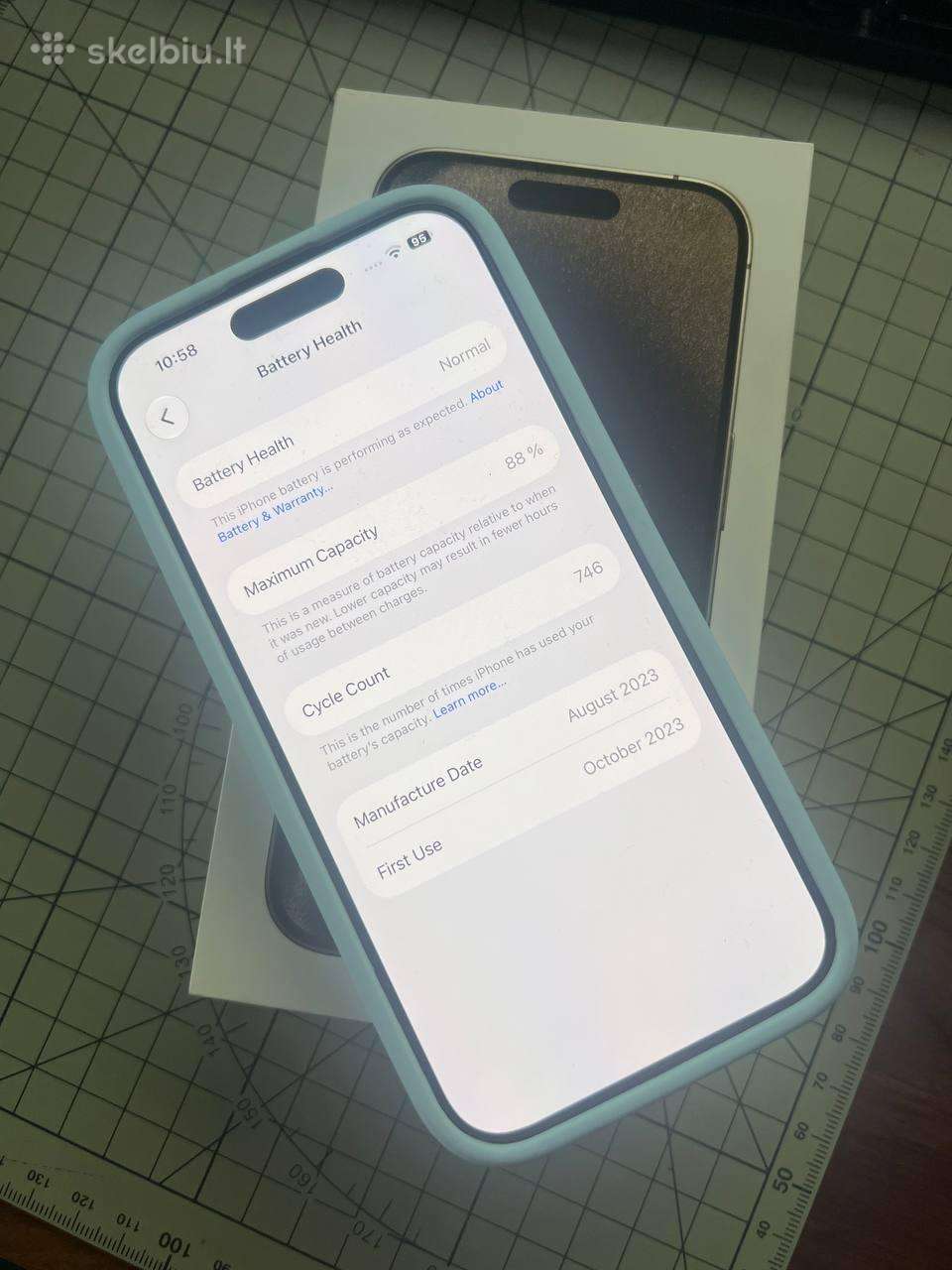 iPhone 15 Pro 256gb Natural Titan