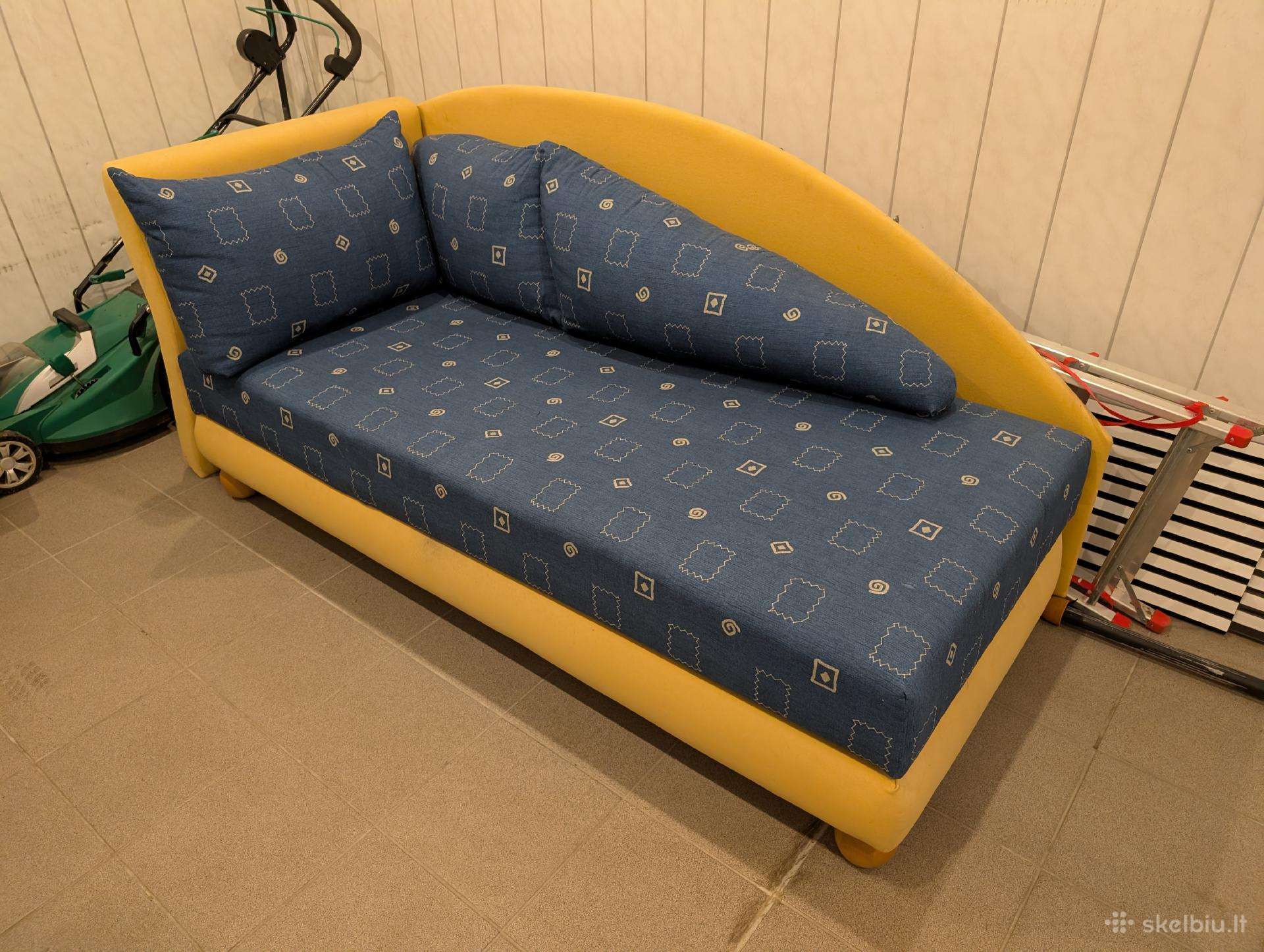 Miegamoji vienvietė lova-sofa
