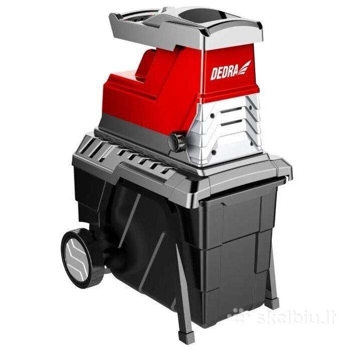 Šakų smulkintuvas 2800w, 45mm, Freza Dedra Ded8682