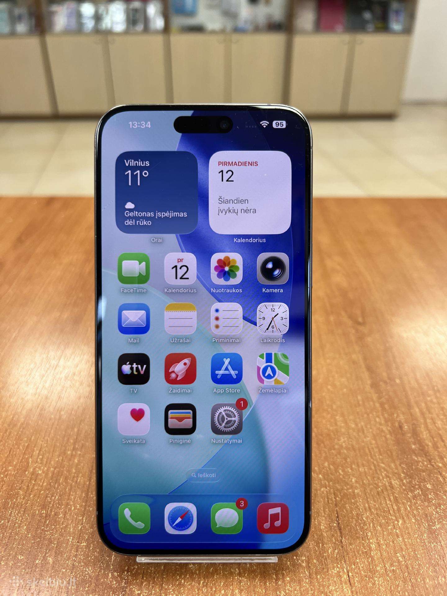 Apple iPhone 15 Pro Max 256 GB (Naudotas)