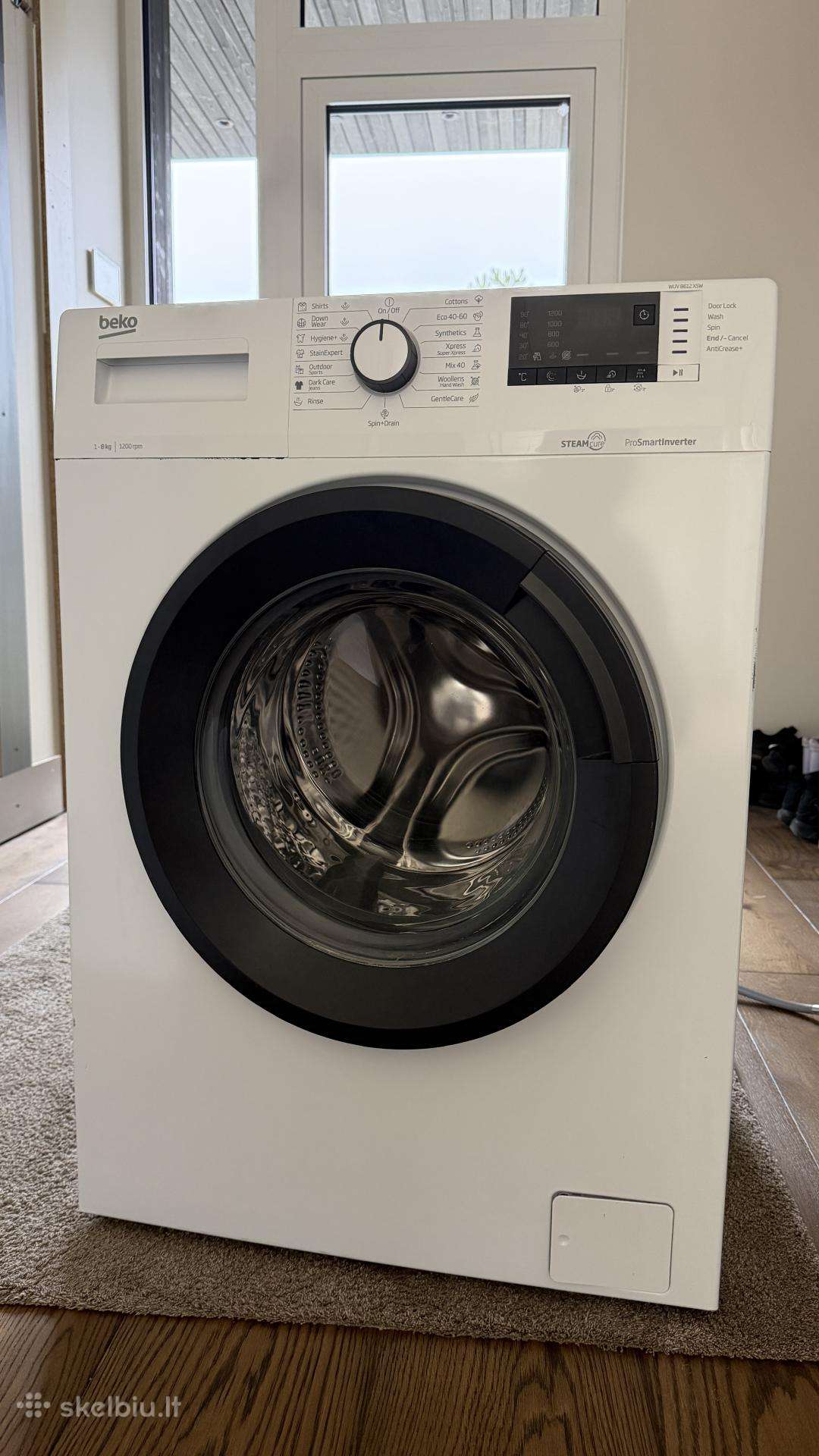 Beko skalbimo mašina naudota pora metų
