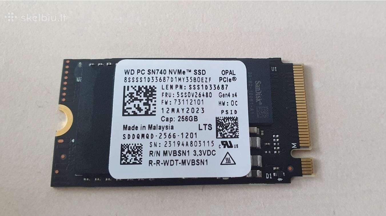 Wd nvme 256gb 94 health