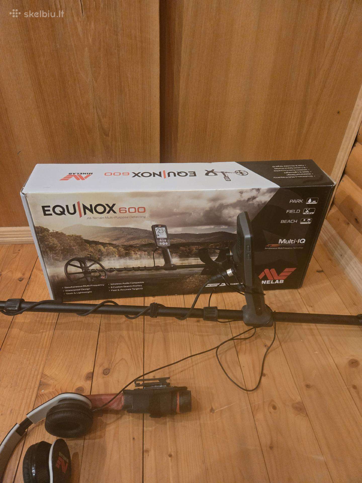 Minelab Equnox Metalo detektorius