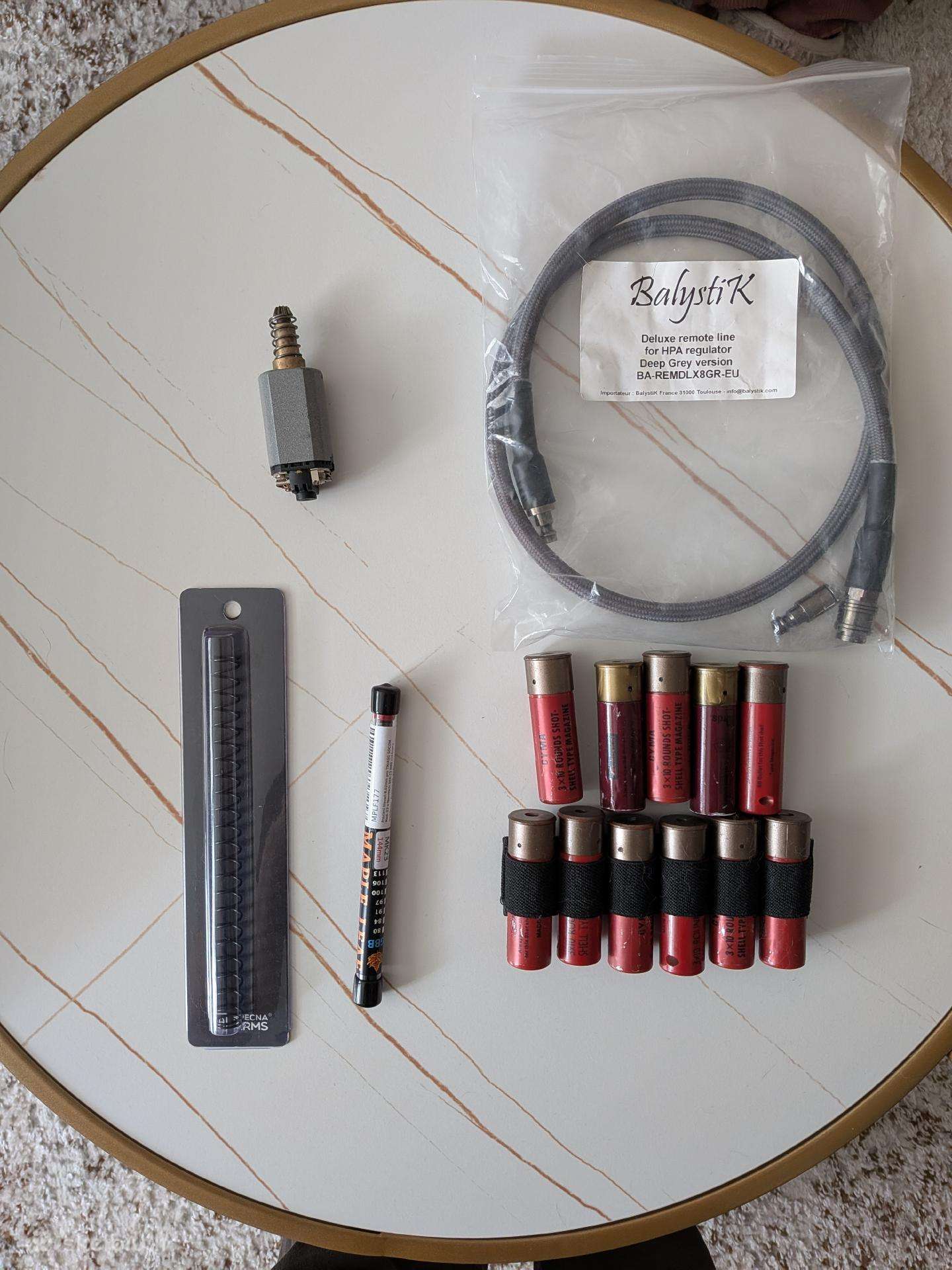 Airsoft/šratasvydzio dalys