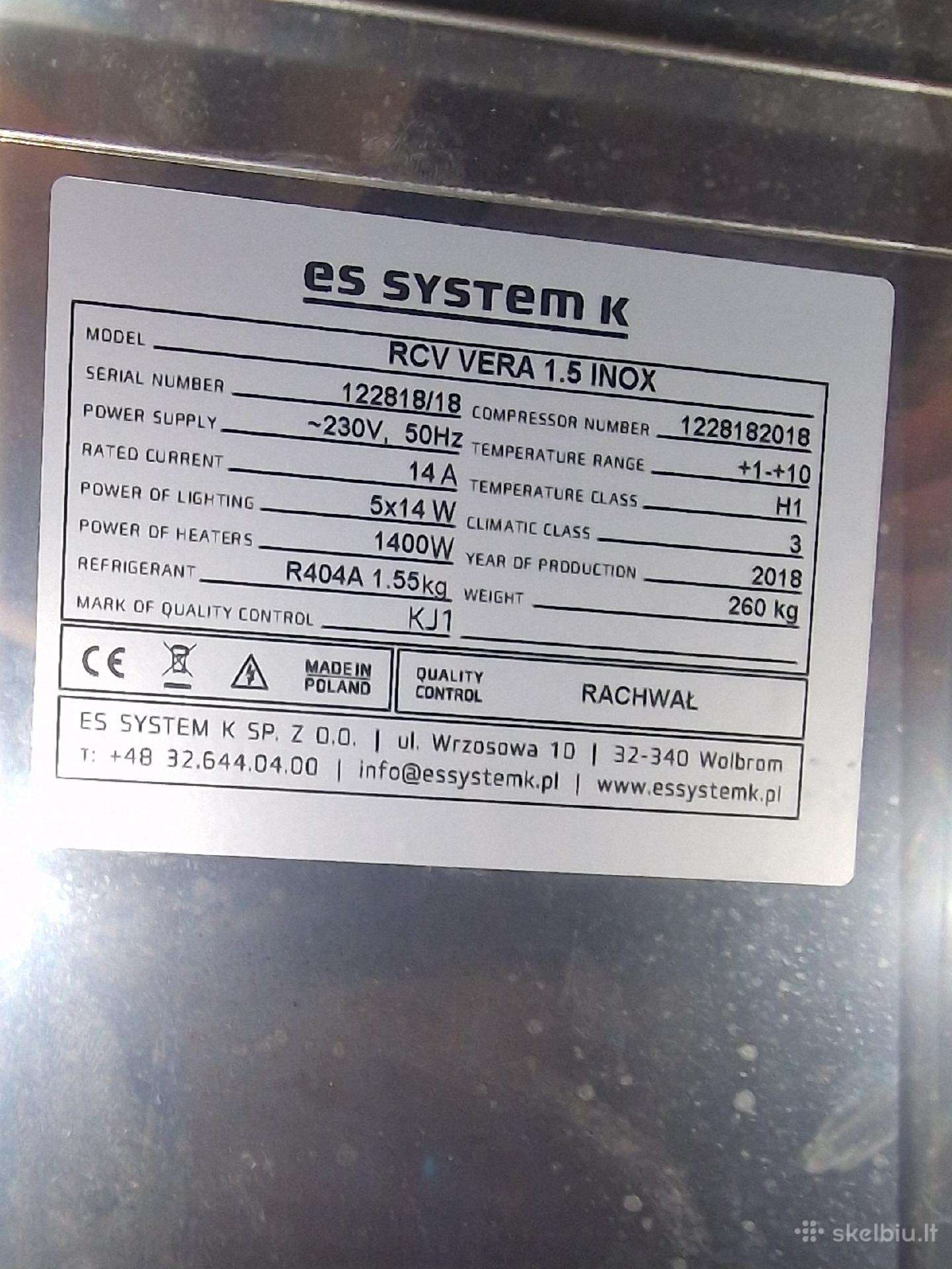 Vitrininis šaldytuvas