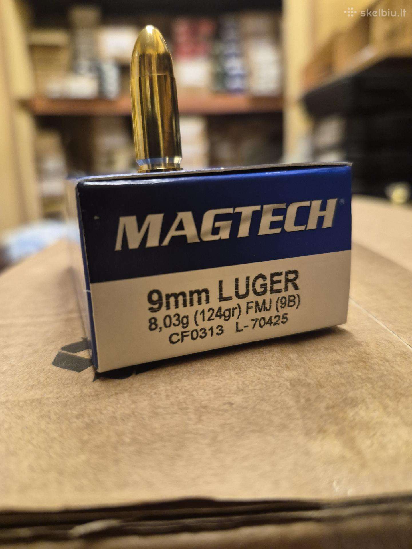 9x19 Magtech 124 grs